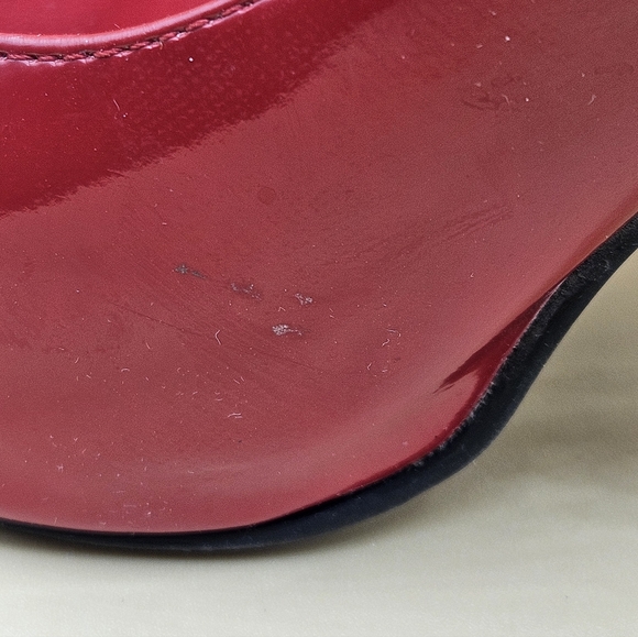 Grabriella Roches Red Pump 4" Stiletllo High Heels, Women's 8M - Picture 14 of 14